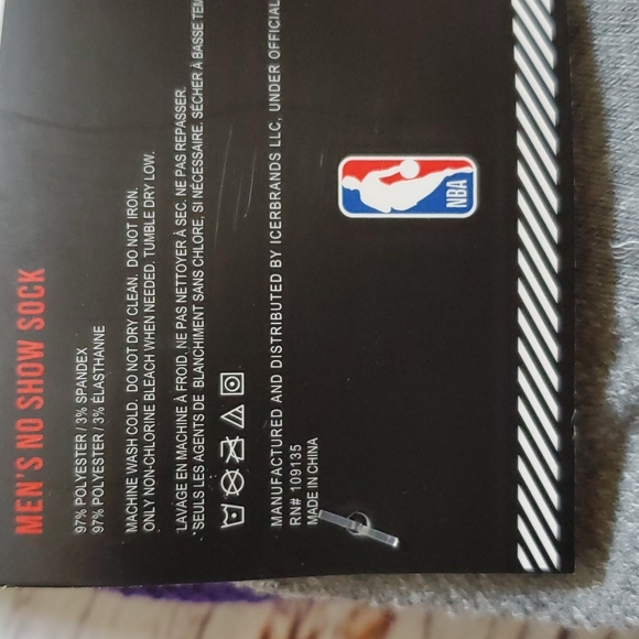 🎉 HOST PICK 🎉🆕️ NBA LAKERS MEN'S NO SHOW SOCKS (3 PAIRS) 🏀 - Picture 7 of 7